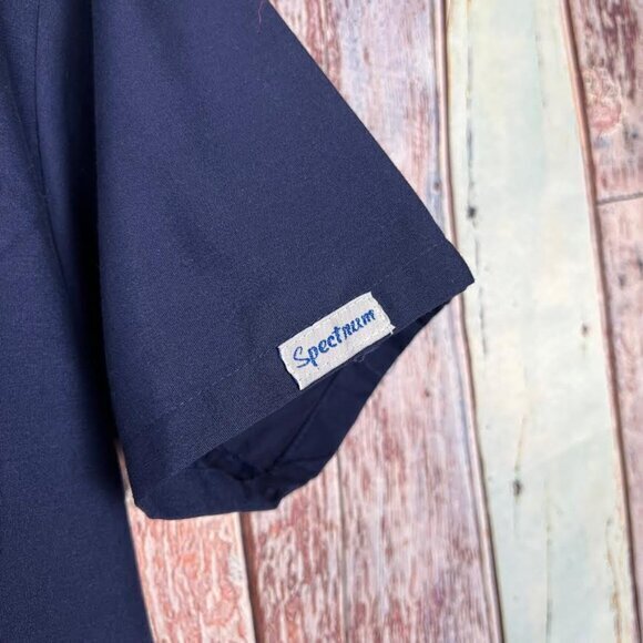 NWT‎ Women's Tampa Bay Rays Medical Hospital Blue Scrub Top, Nurse Small - Picture 4 of 9